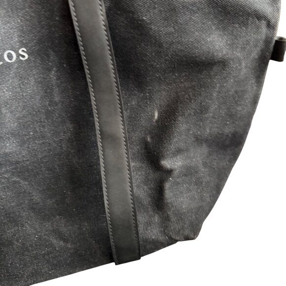 John Varvatos Canvas & Leather Tote Bag NWOT - Picture 3 of 5